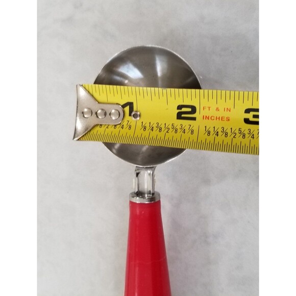 Vintage Disney Mickey Mouse Kitchen Ware Scoop Black Red Baking 1990s - Picture 5 of 7